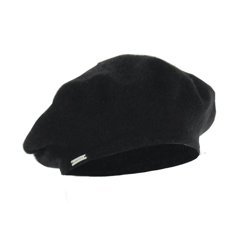 welniany-beret-czarny